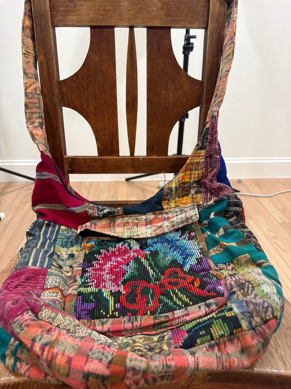 Vintage Bohemian Hippie Cloth Crossbody Bag